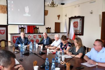 Posiedzenie Powiatowego Zespołu Zarządzania Kryzysowego przed wakacjami
